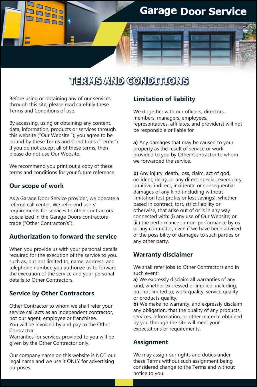 Garage Door & Opener Repairs Chicago, IL 773-649-9957